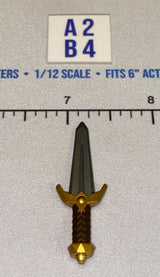 1/12 Scale Medieval Fantasy Sword with Short Blade - Four Horsemen - Mythic Legions