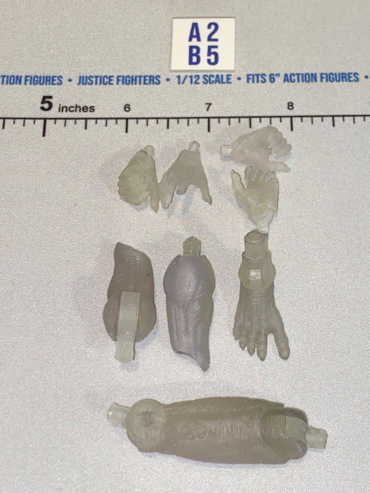 1/12 Scale Science Fiction Ghost Body Parts - Four Horsemen - Cosmic Legions