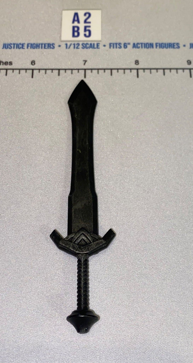 1/12 Scale Medieval Fantasy Sword - Four Horsemen - Mythic Legions - Black
