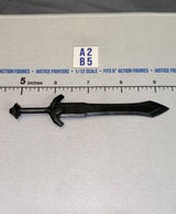 1/12 Scale Medieval Fantasy Sword - Four Horsemen - Mythic Legions - Black