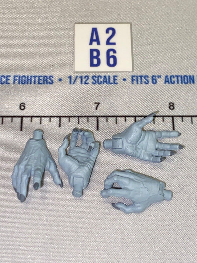 1/12 Scale Zombie Monster Hand Set - Four Horsemen - Mythic Legions