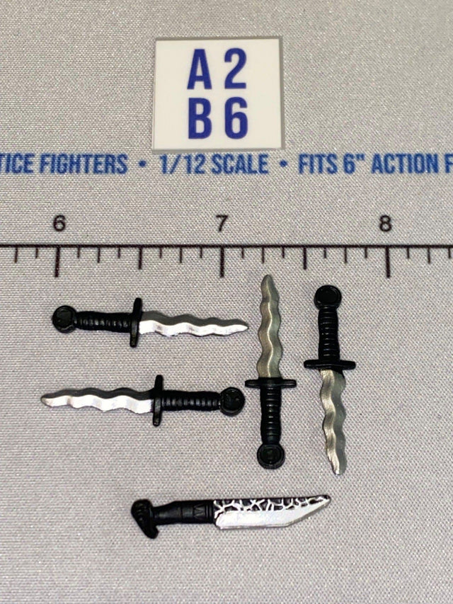 1/12 Scale Fantasy Blade Dagger Set