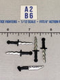 1/12 Scale Fantasy Blade Dagger Set