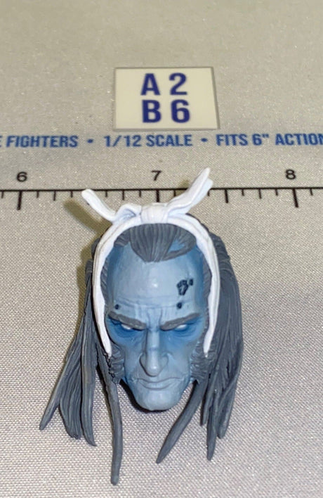 1/12 Scale Fantasy Villain Male Head Sculpt - Four Horsemen - Mythic Legions