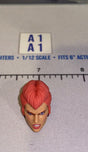 1/12 Scale Pink Hair Female Head Sculpt - GI Joe Classified