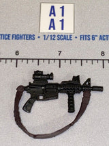 1/12 Scale Modern Era M4 Tactical Assault Rifle with Scope and Sling - GI Joe Classified