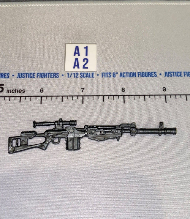1/12 Scale Modern Era Designated Marksman Rifle with Scope - GI Joe Classified