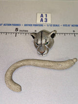 1/12 Scale Cougar Head Sculpt and Tail Set - Four Horsemen - Mythic Legions