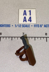 1/12 Scale Modern Knife and Scabbard