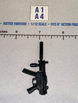 1/12 Scale Modern Era MP5 Submachine Gun with Suppressor