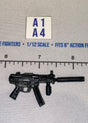1/12 Scale Modern Era MP5 Submachine Gun with Suppressor