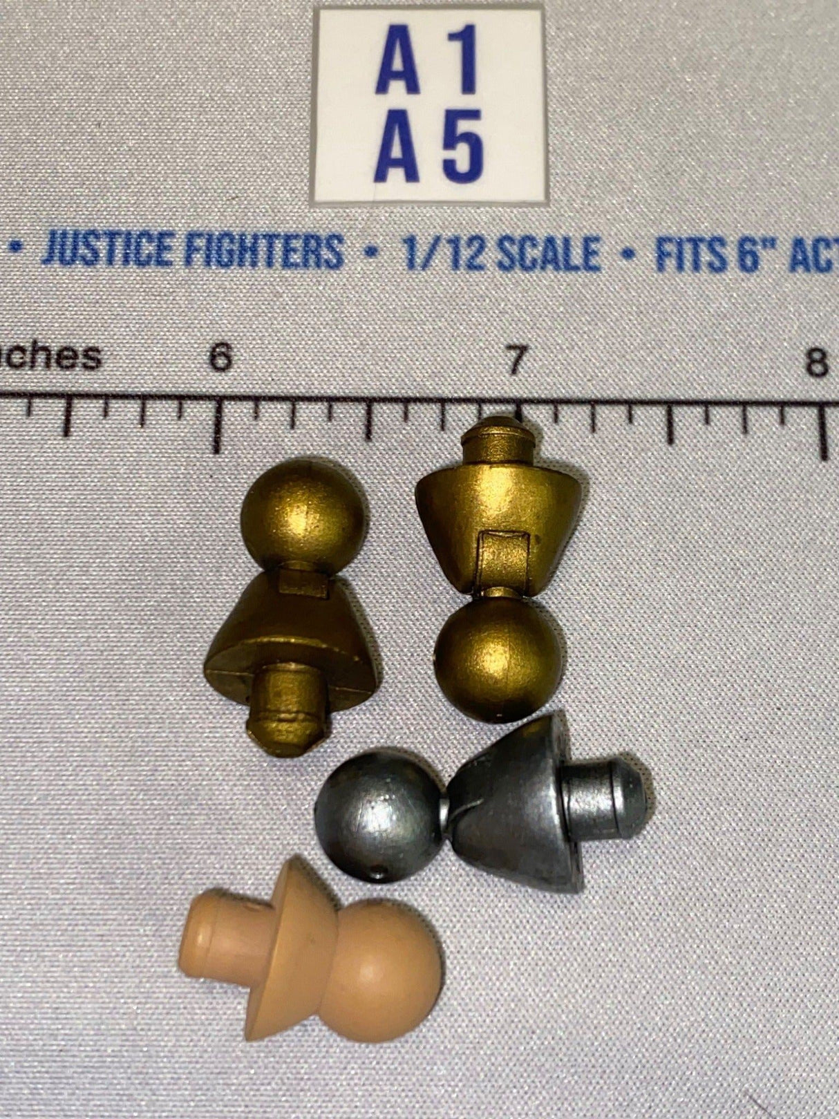1/12 Scale Figure Ball Joint Neck Connector Set - Four Horsemen