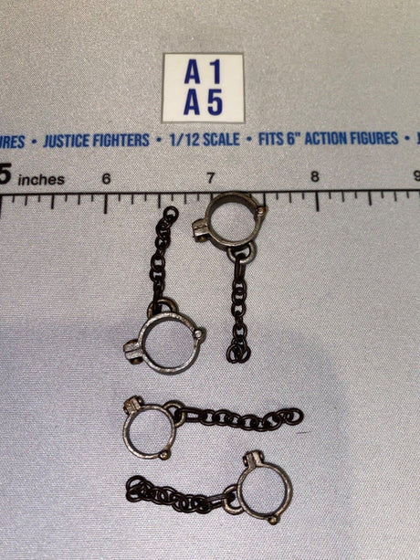 1/12 Scale Medieval Western Shackles Set - Four Horsemen - Mythic Legions