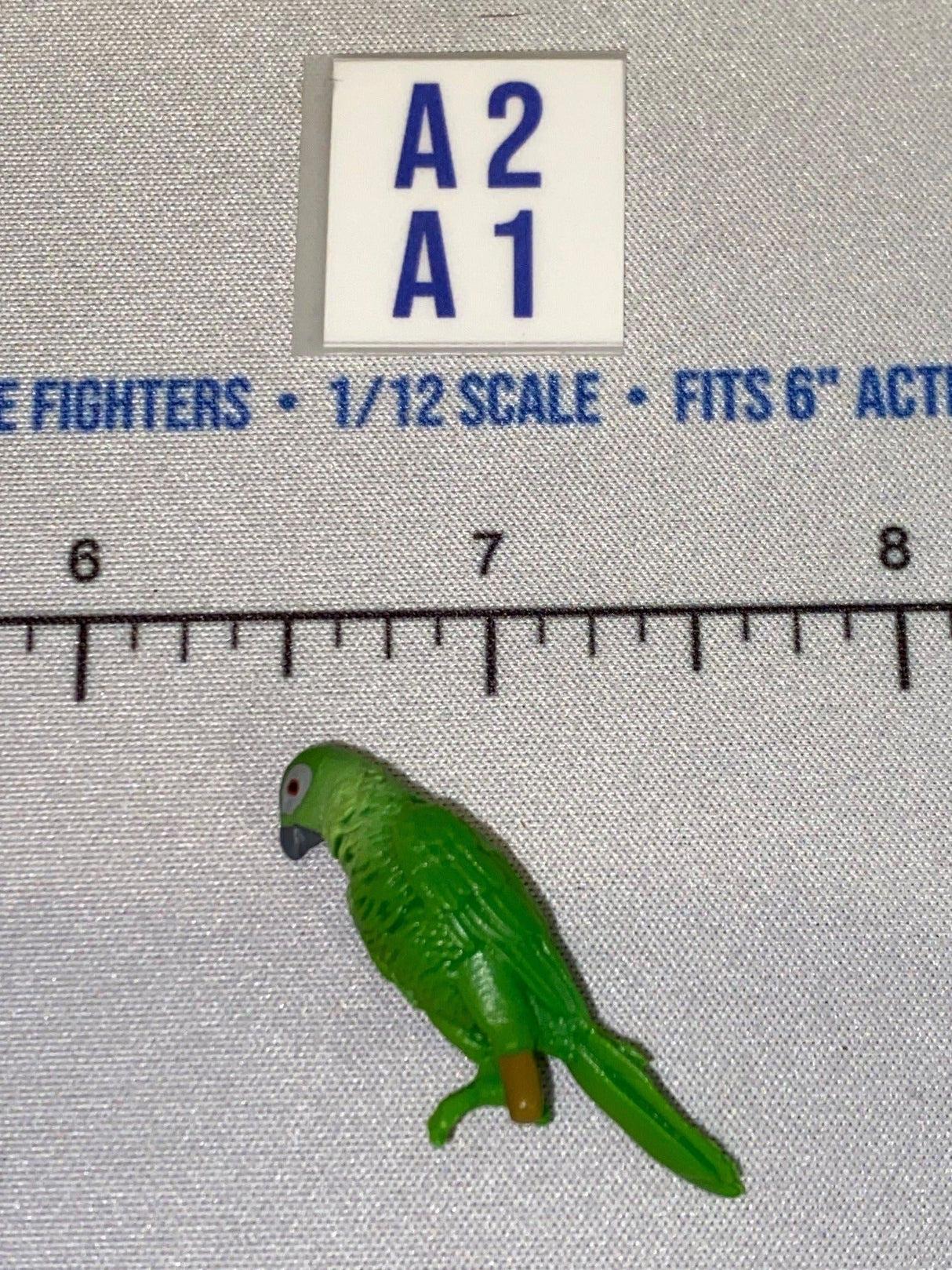 1/12 Scale Pirate Tropical Green Parrot - GI Joe Classified