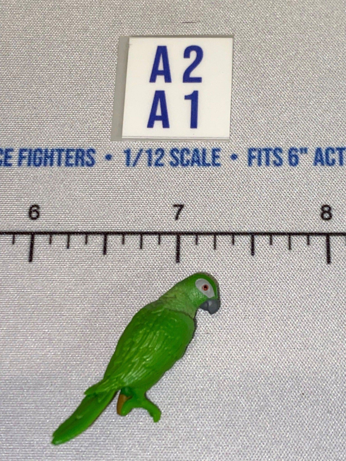 1/12 Scale Pirate Tropical Green Parrot - GI Joe Classified