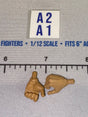 1/12 Scale Modern Era Caucasian Gripping Hands