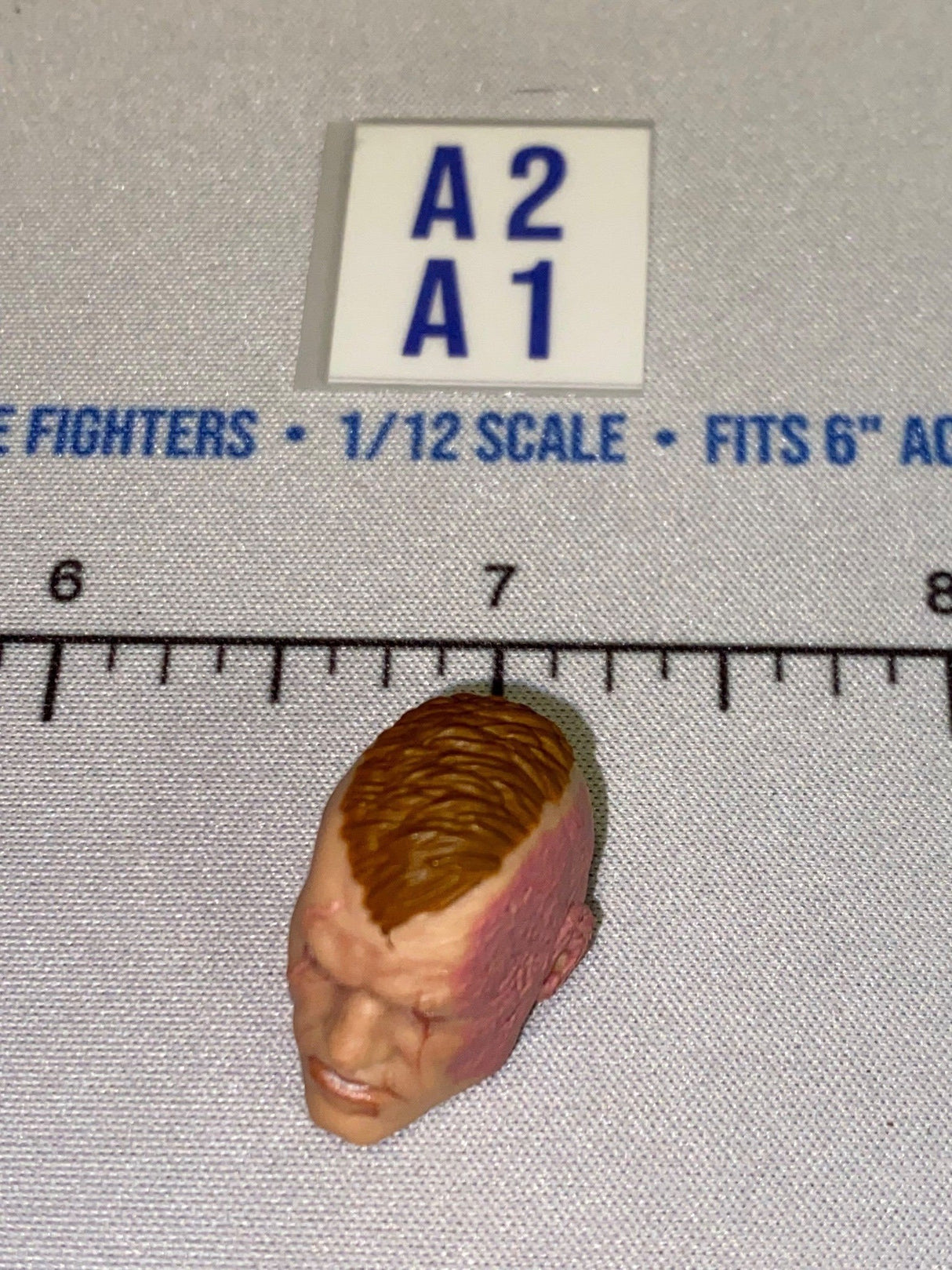 1/12 Scale Cobra Scrap Iron Male Head Sculpt - GI Joe Classified