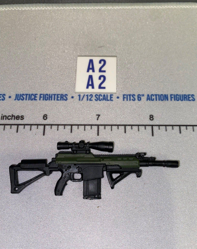 1/12 Scale Modern Era Assault Rifle with Scope - GI Joe Classified