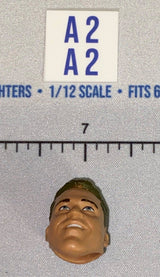 1/12 Scale Head Sculpt - Male - Mattel WWE