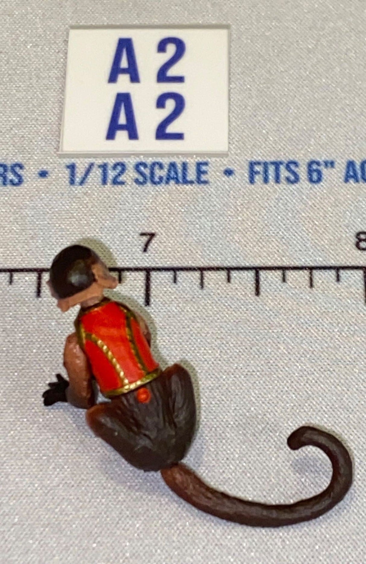 1/12 Scale Circus Monkey Figure - Indiana Jones