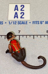 1/12 Scale Circus Monkey Figure - Indiana Jones