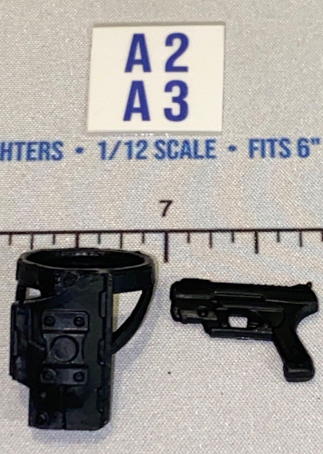 1/12 Scale Modern Era Pistol and Holster Set - GI Joe Classified