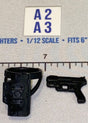 1/12 Scale Modern Era Pistol and Holster Set - GI Joe Classified