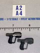 1/12 Scale Science Fiction Blaster Pistol Lot - Jazwares World of Halo