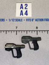 1/12 Scale Science Fiction Blaster Pistol Lot - Jazwares World of Halo