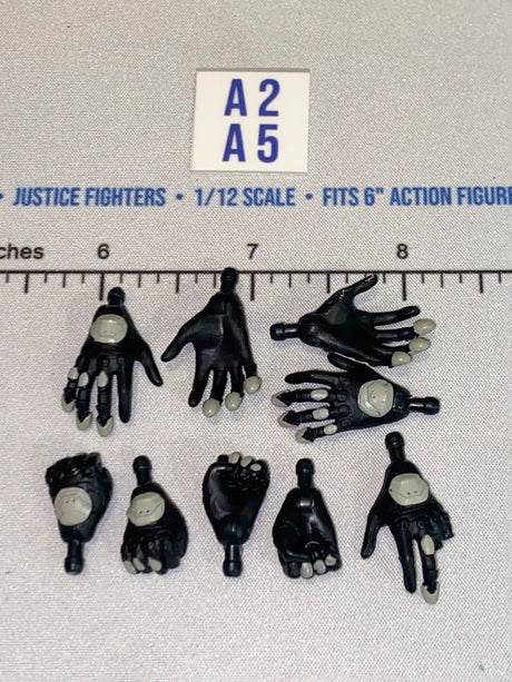 1/12 Scale Science Fiction Interchangeable Hands Set - Jazwares World of Halo