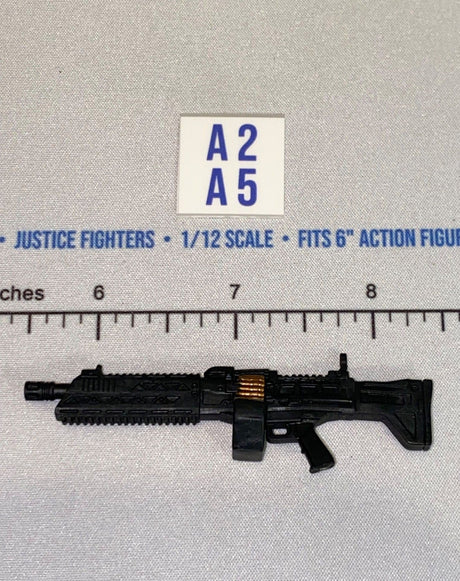 1/12 Scale Modern Era Light Machine Gun with Ammo Belt