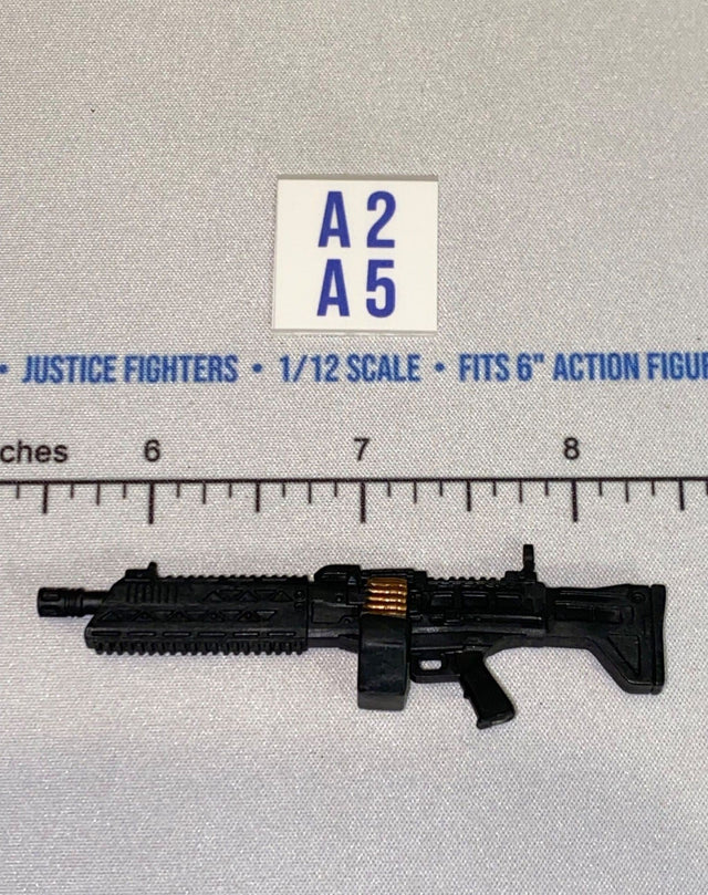 1/12 Scale Modern Era Light Machine Gun with Ammo Belt