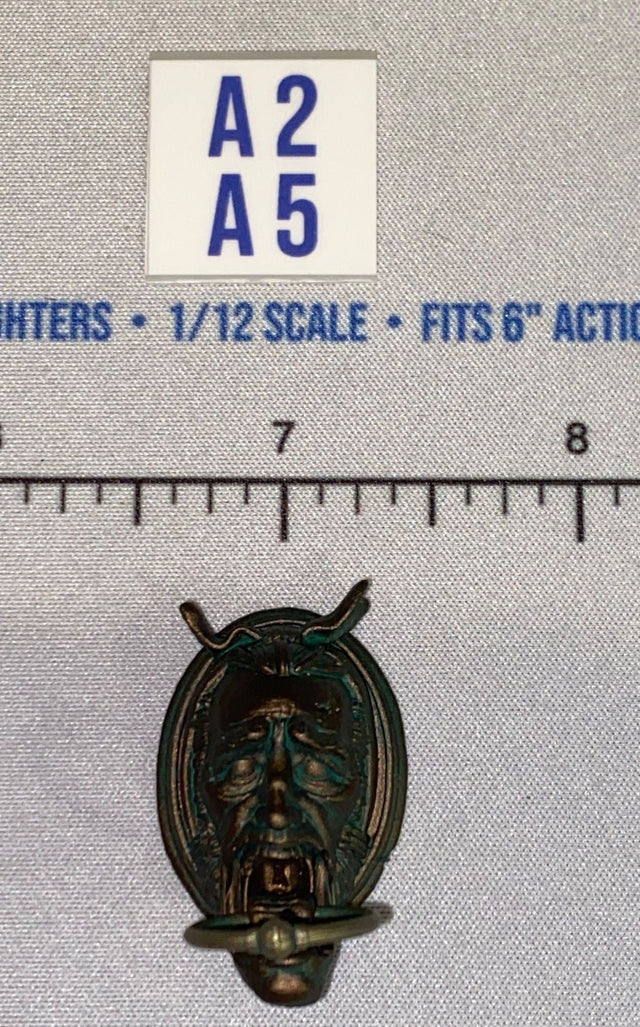 1/12 Scale Fantasy Demon Face Door Knocker - Four Horsemen - Mythic Legions