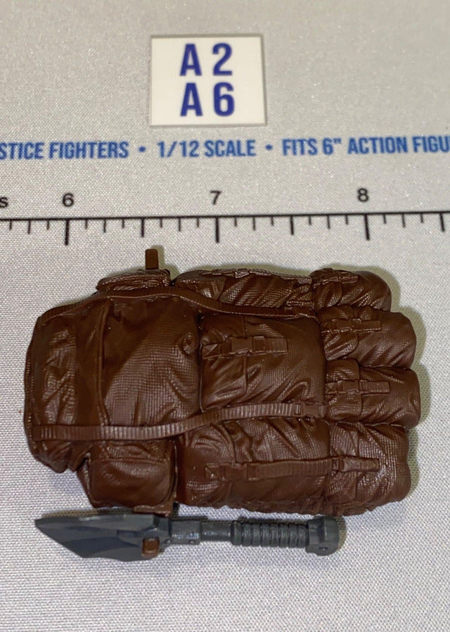 1/12 Scale Modern Era Military Backpack with Shovel - GI Joe Classified