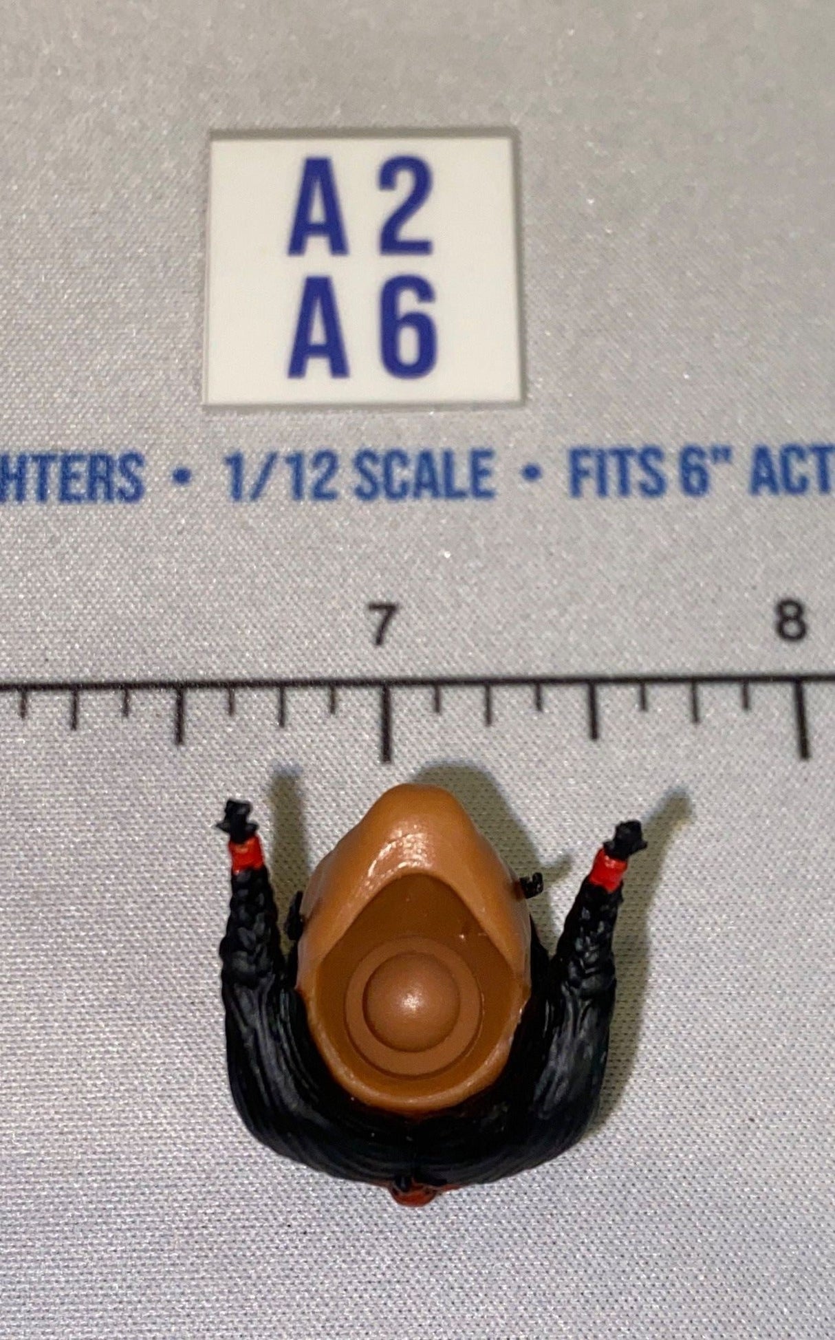 1/12 Scale Native American Male Head Sculpt Spirit - GI Joe Classified