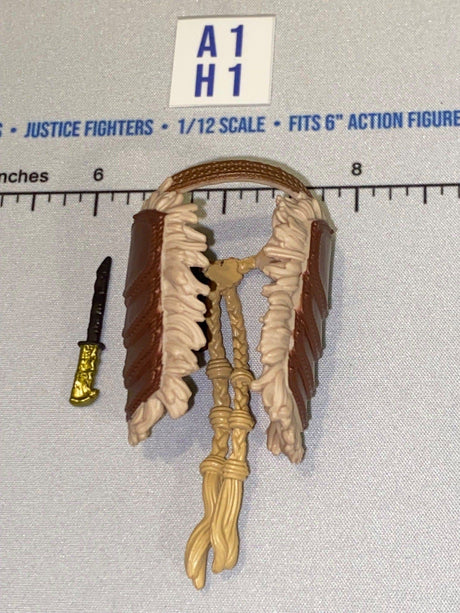 1/12 Scale Medieval Fantasy Belt and Knife - Hasbro Dungeons and Dragons