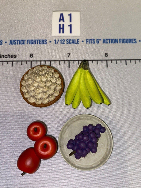 1/12 Scale Four Horsemen - Mythic Legions Food Diorama Fruit and Grain Accessories Set