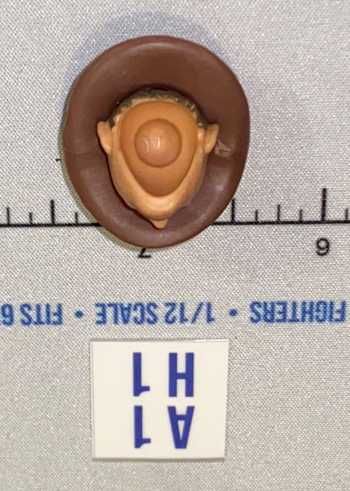 1/12 Scale Indiana Jones Head Sculpt with Hat