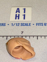 1/12 Scale Male Head Sculpt - Cobra Scrap Iron - GI Joe Classified