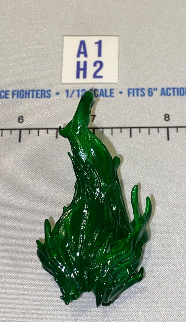 1/12 Scale Fantasy Green Fire Flame Effect Accessory