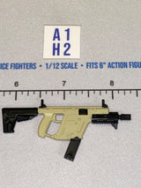 1/12 Scale Modern Era KRISS Vector SMG - Tan - Valaverse