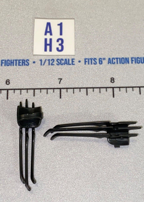 1/12 Scale Ninja Claw Hand Weapons - GI Joe Classified