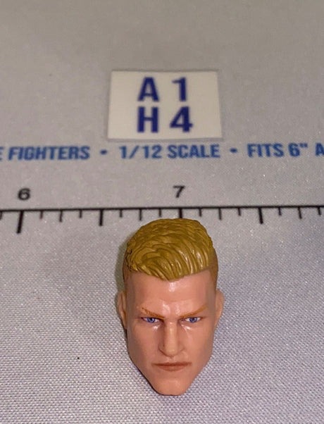 1/12 Scale Male Head Sculpt with Blonde Hair - GI Joe Classified