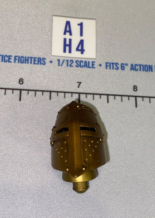 1/12 Scale Medieval Knight Great Helm Helmet - Four Horsemen - Mythic Legions
