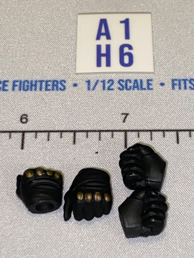 1/12 Scale Modern Era Tactical Gloved Hands Set