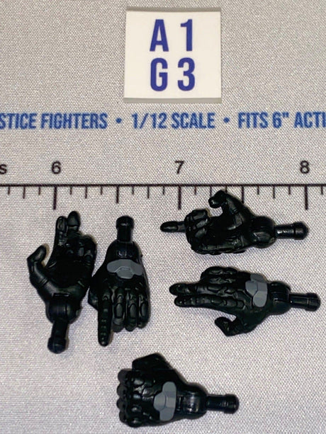 1/12 Scale Science Fiction Modern Hands Set