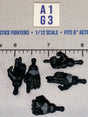 1/12 Scale Science Fiction Modern Hands Set
