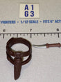1/12 Scale GI Joe Classified Modern Adventure Era Thigh Holster and Fighting Knife Set