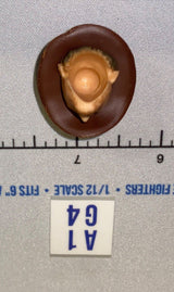 1/12 Scale Indiana Jones Head Sculpt with Hat