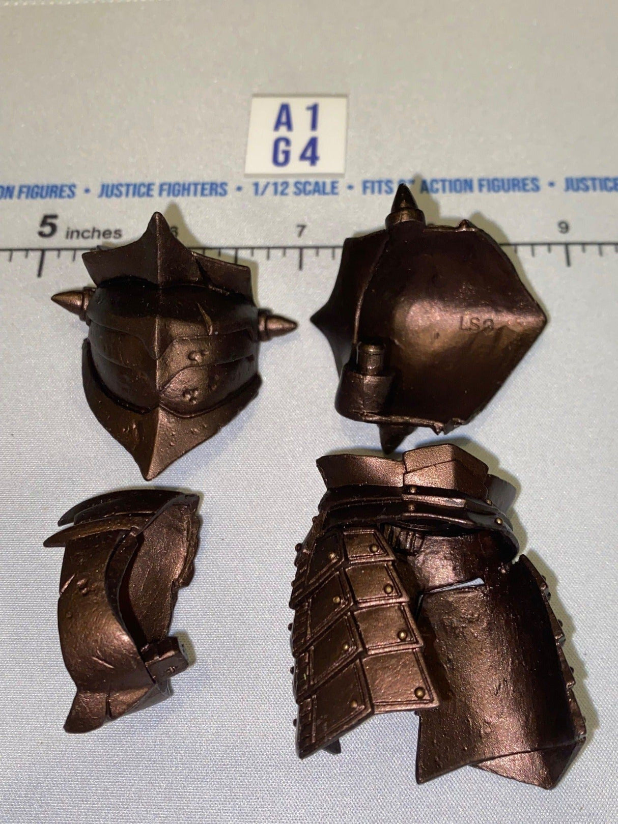 1/12 Scale Medieval Fantasy Armored Torso and Shoulder Armor Set - Four Horsemen Mythic Legions